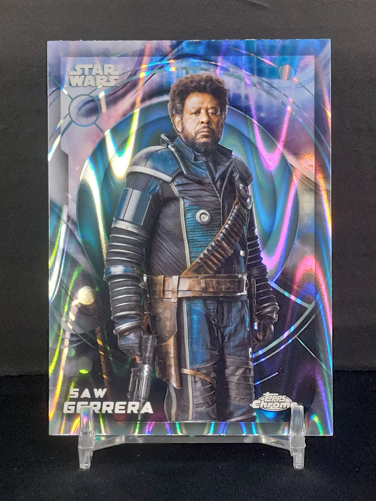 SAW GERRERA #137 - 2026 Topps Chrome Star Wars Raywave Refractor