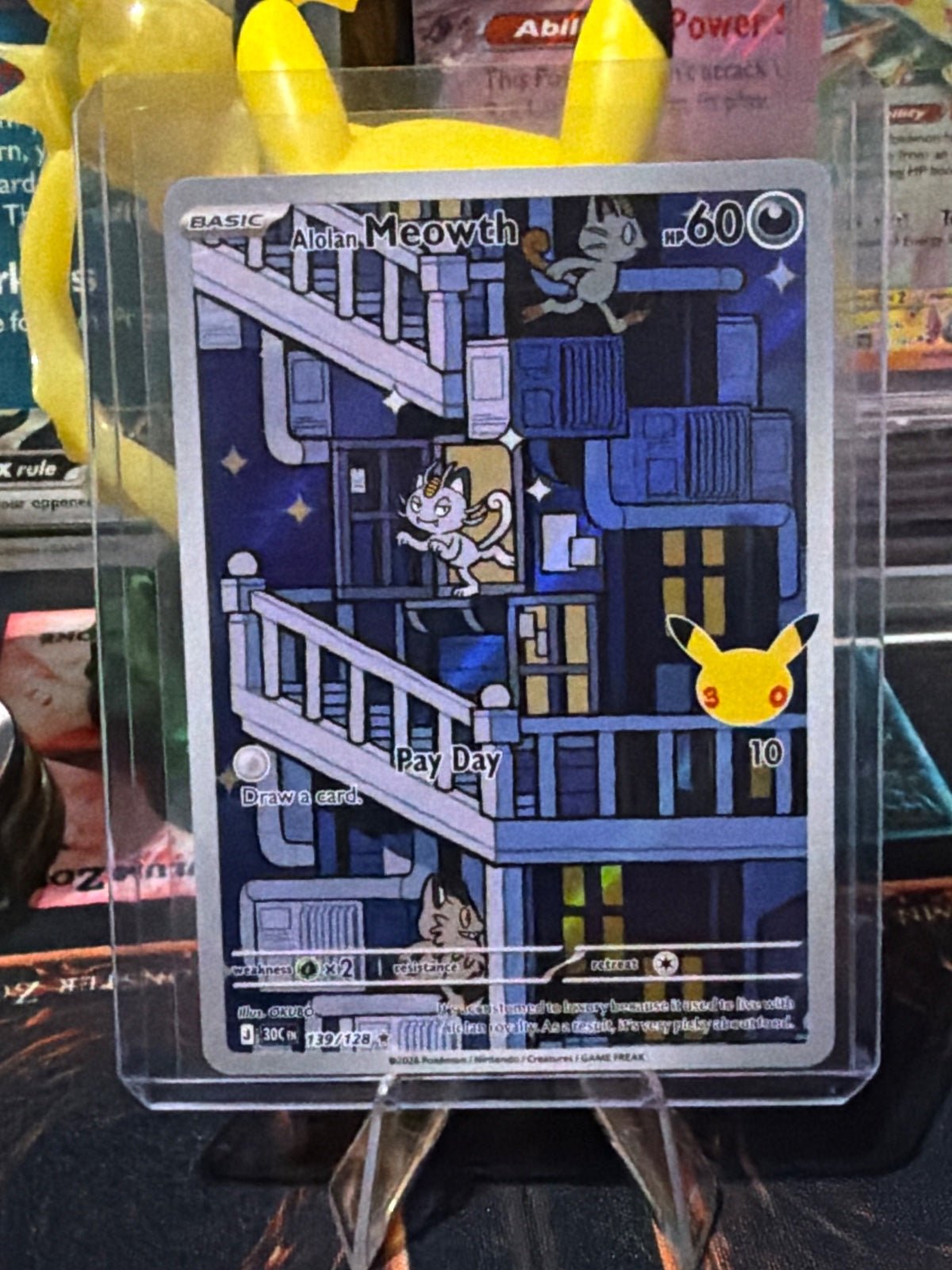 Alolan Meowth 139/128 (30th Celebration)