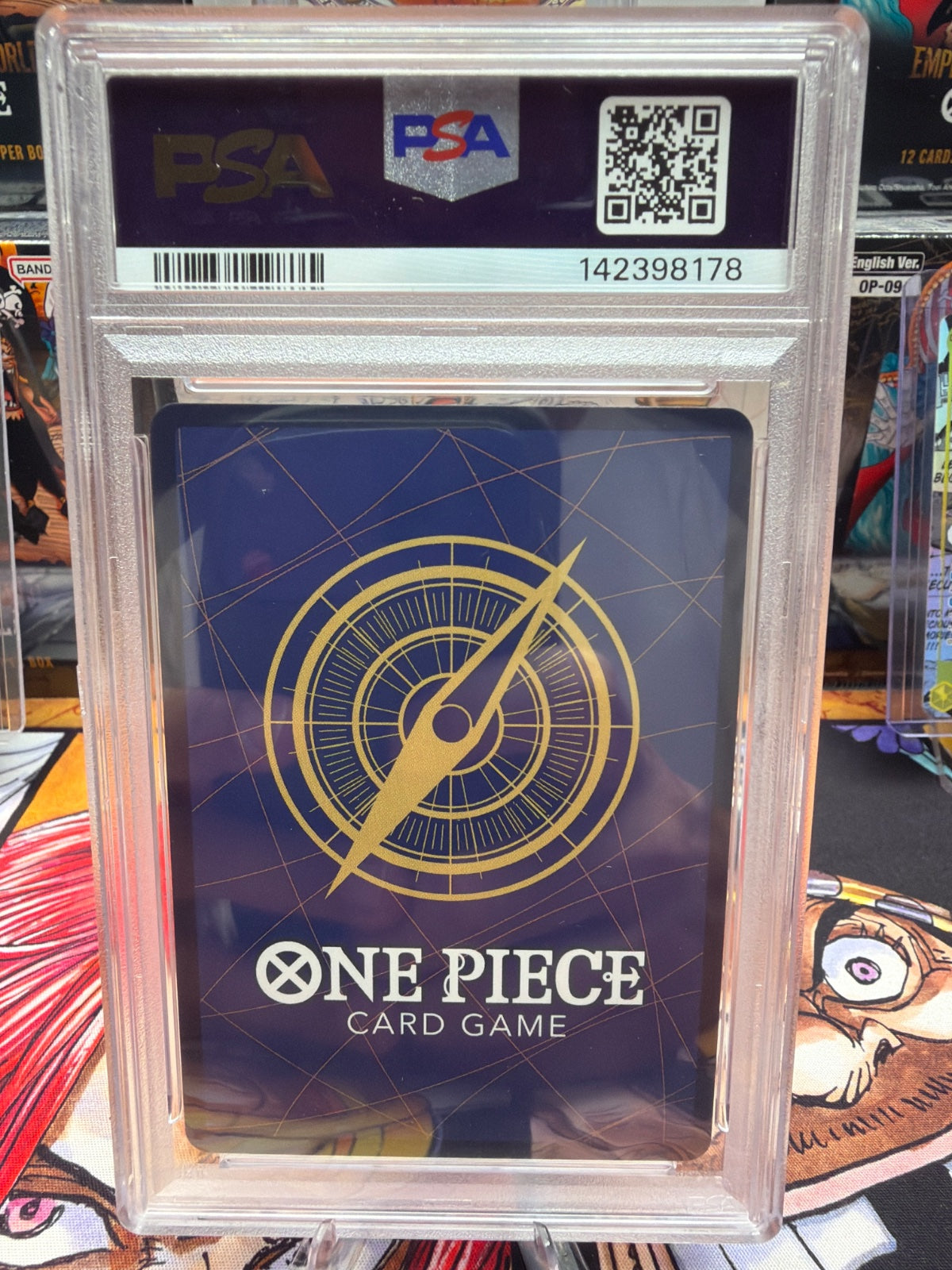 Silvers Rayleigh (Parallel) (Manga) OP08-118 (Two Legends) — PSA 10