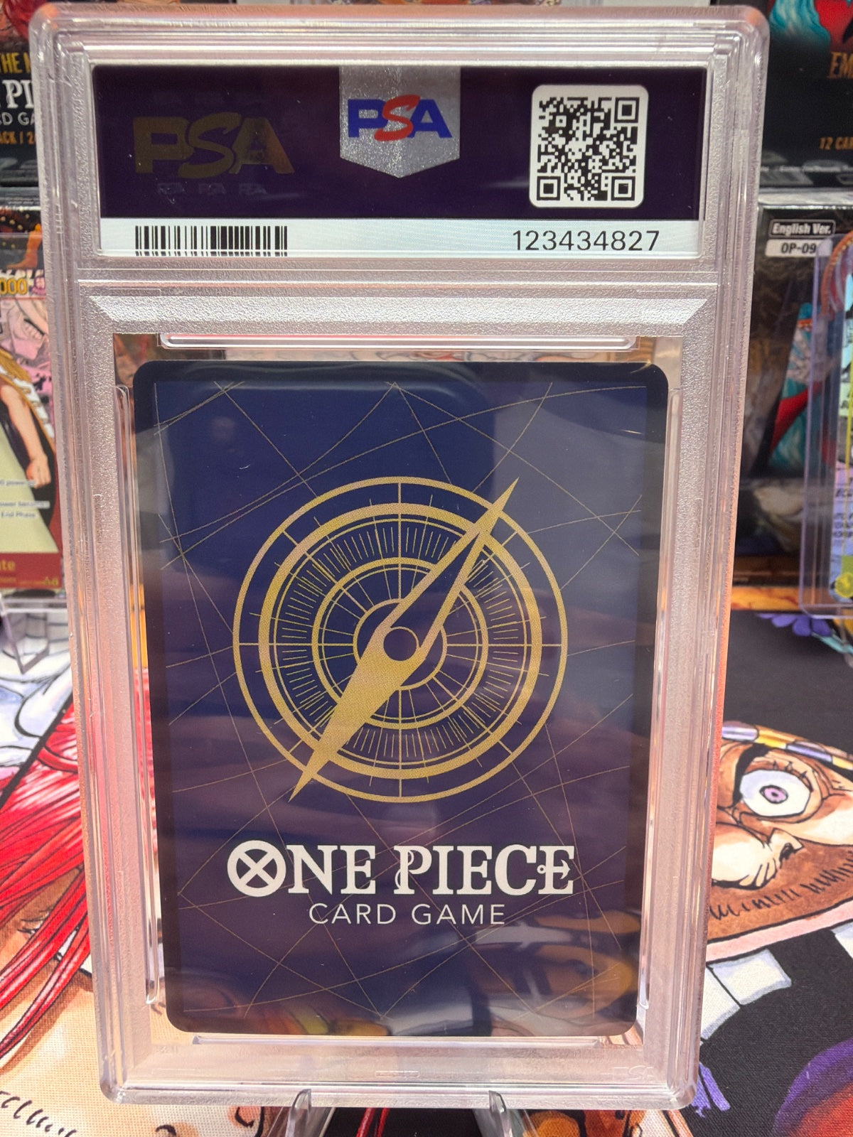 Nami (Manga) (JP) OP01-016 (PRB01 - One Piece Card the Best) — PSA 10