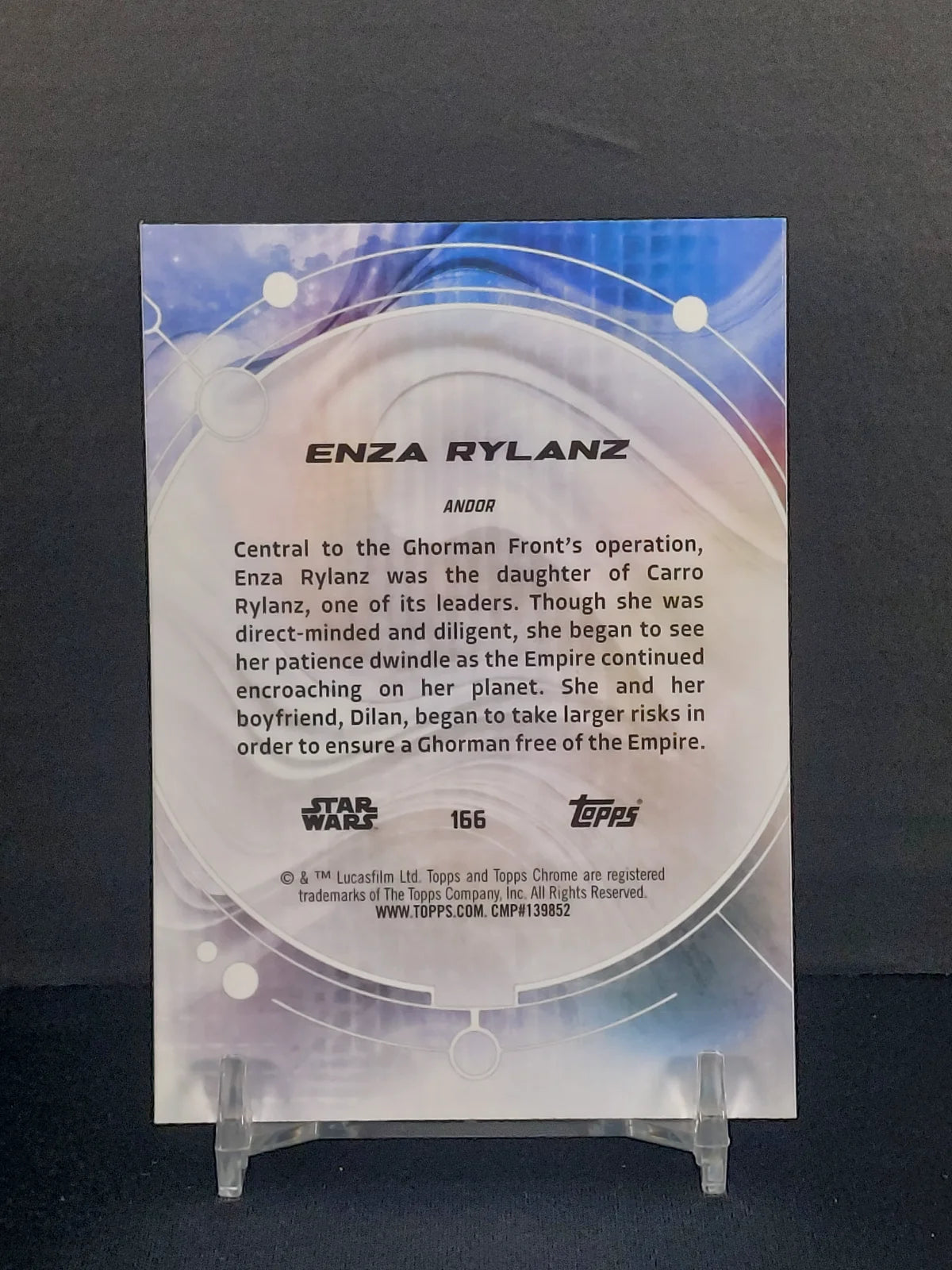 ENZA RYLANZ #166 - 2026 Topps Chrome Star Wars Raywave Refractor