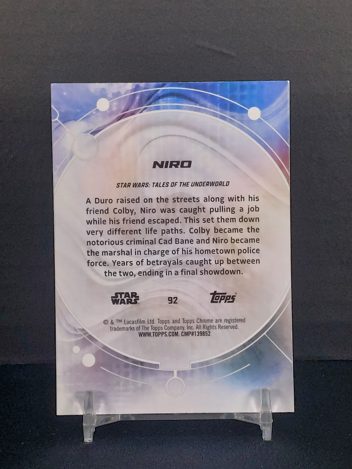 NIRO #92 - 2026 Topps Chrome Star Wars Raywave Refractor