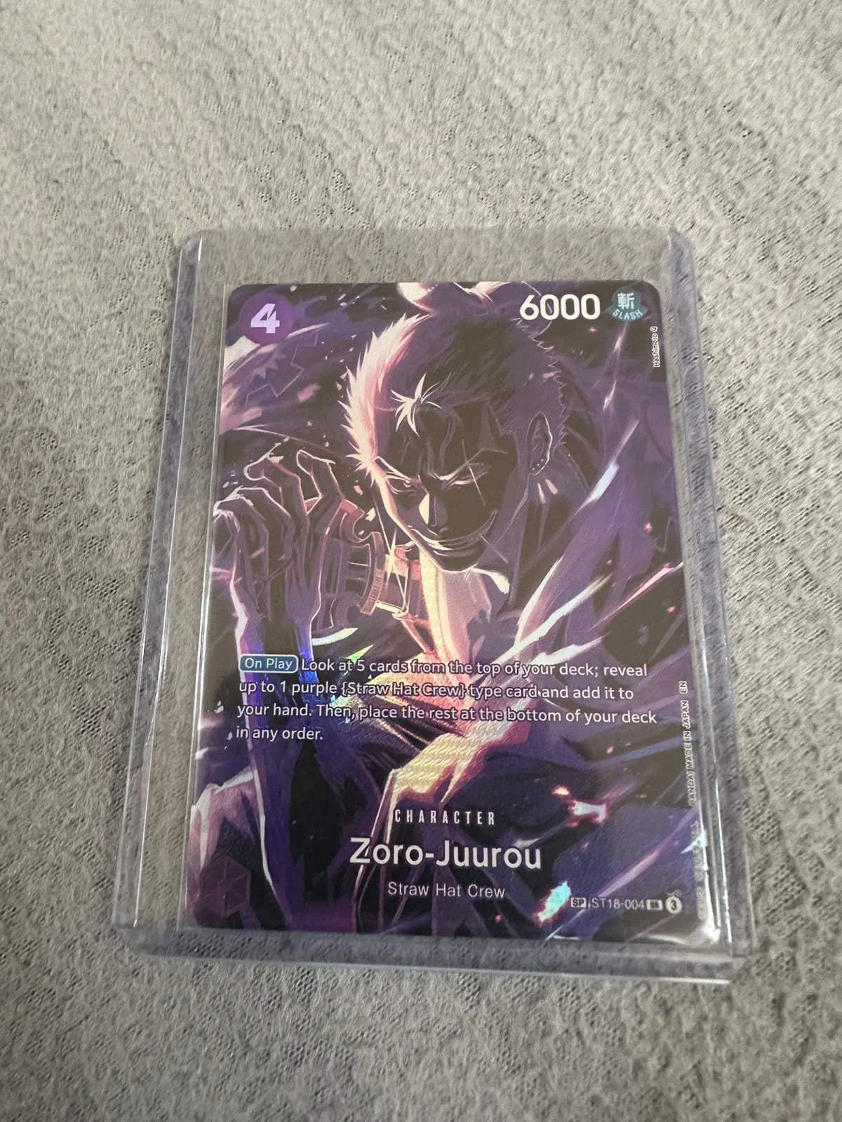Zoro-Juurou (SP) ST18-004 (Legacy of the Master)