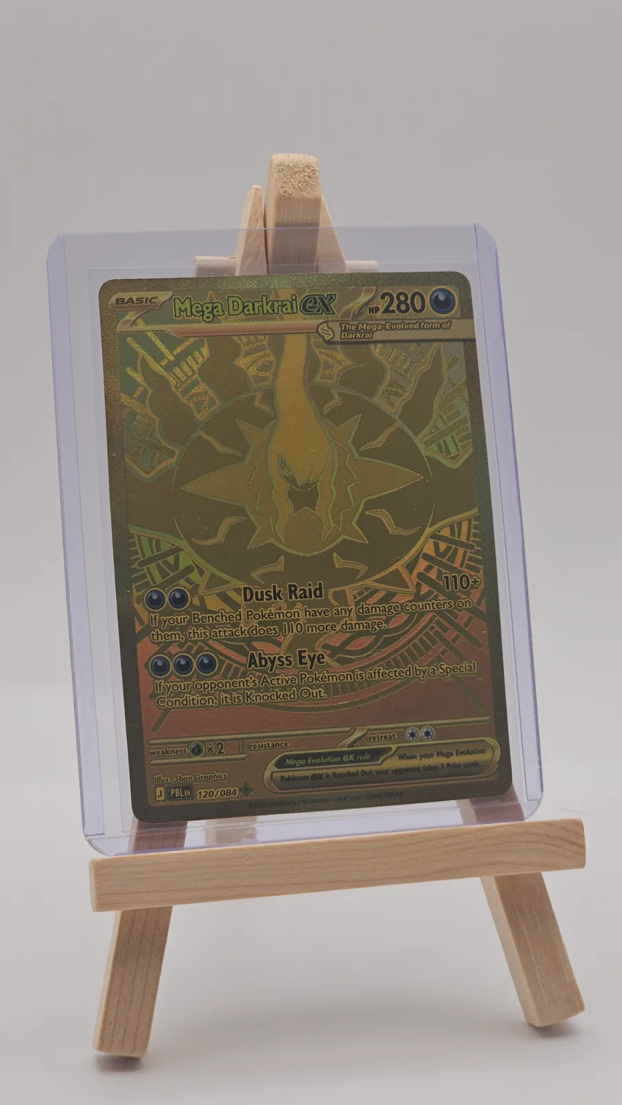 Mega Darkrai ex 120/084 (Pitch Black)