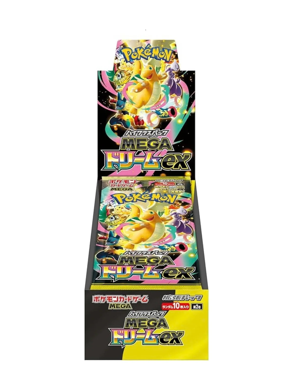 Pokémon Japanese MEGA Dream ex Booster Box M2a – 10 Cards per Pack