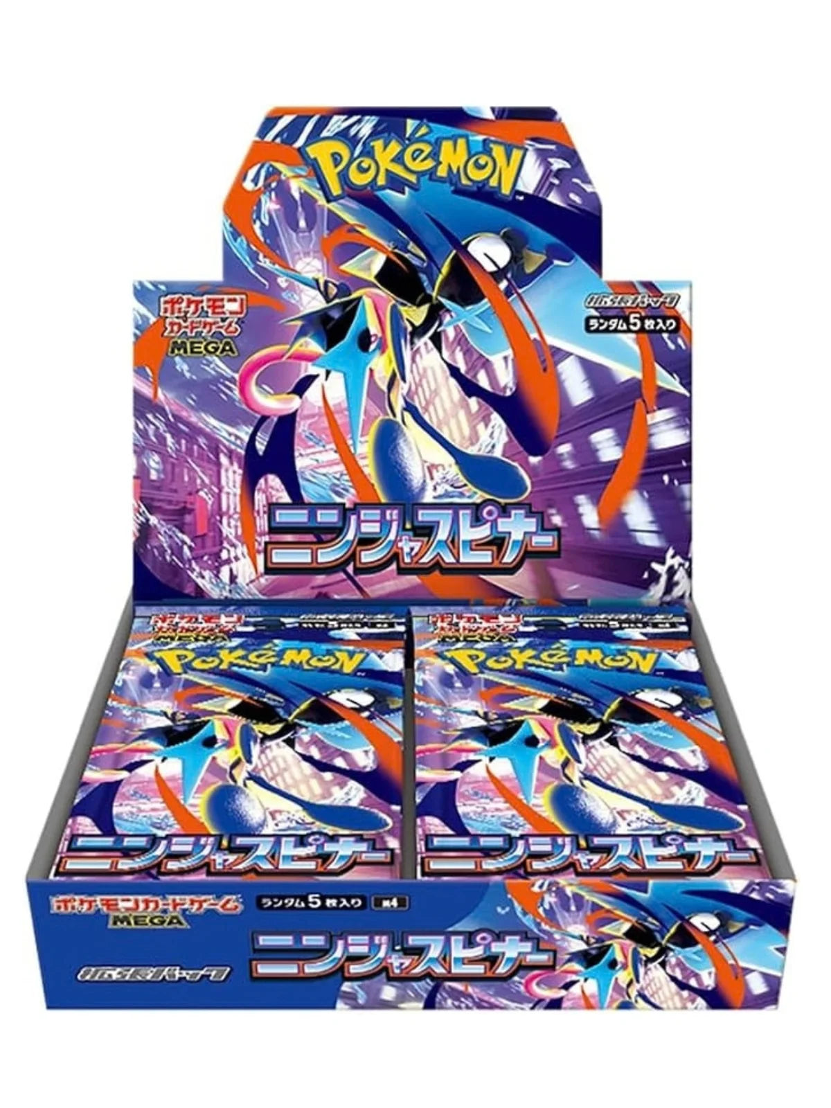 Pokémon Card Game MEGA Expansion Pack Ninja Spinner Booster Box – Japanese Edition