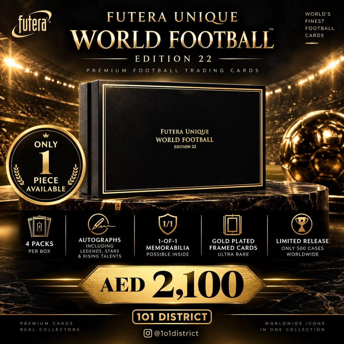 FUTERA UNIQUE WORLD FOOTBALL — EDITION 22 • 2026