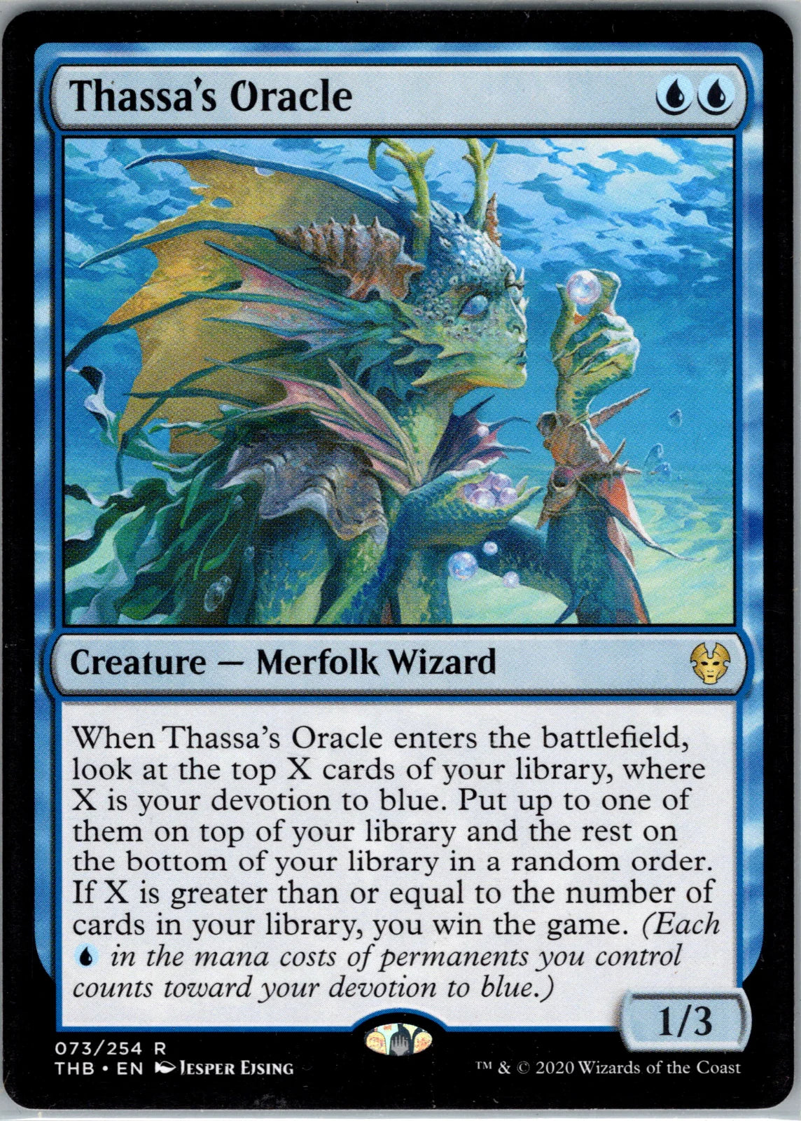 Thassa's Oracle 73 · Normal (Theros Beyond Death)