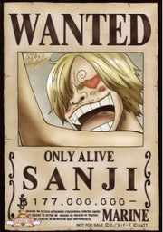 Sanji wanted bromide