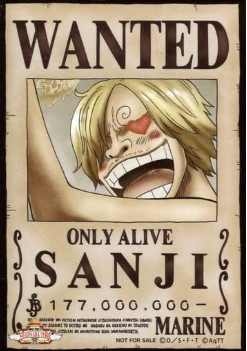 Sanji wanted bromide