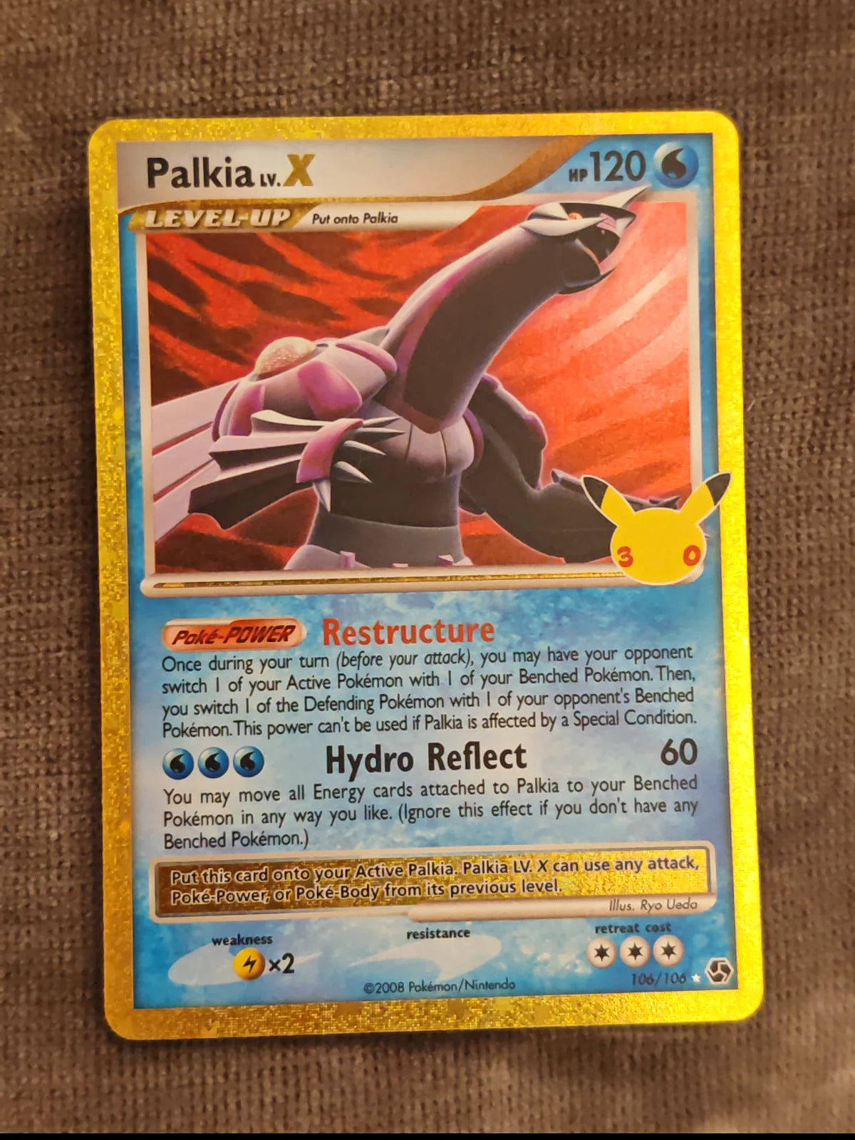 Palkia LV.X 106/106 (30th Celebration: Classic Collection)