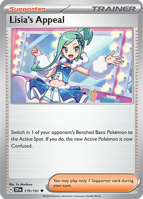 179/191 Lisia's Appeal Normal · Surging Sparks (SSP) by PokeMarsi on MYNTED