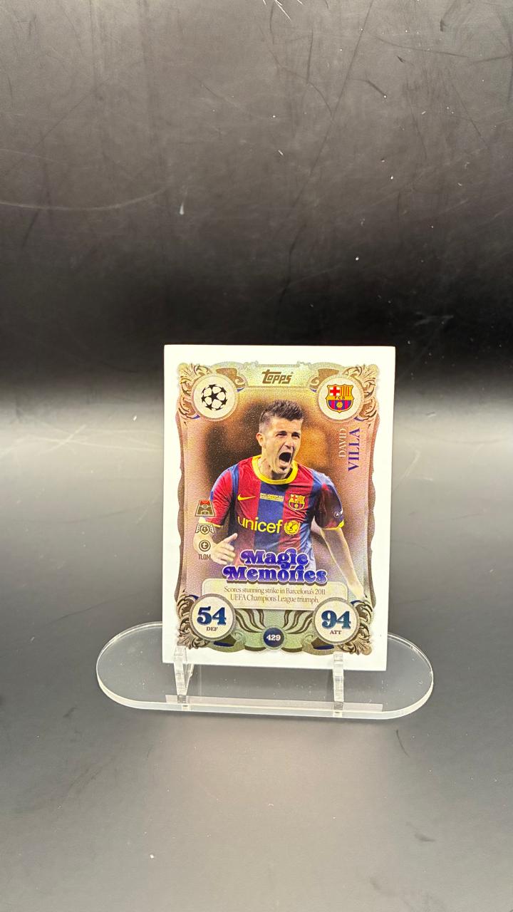 David villa match attax