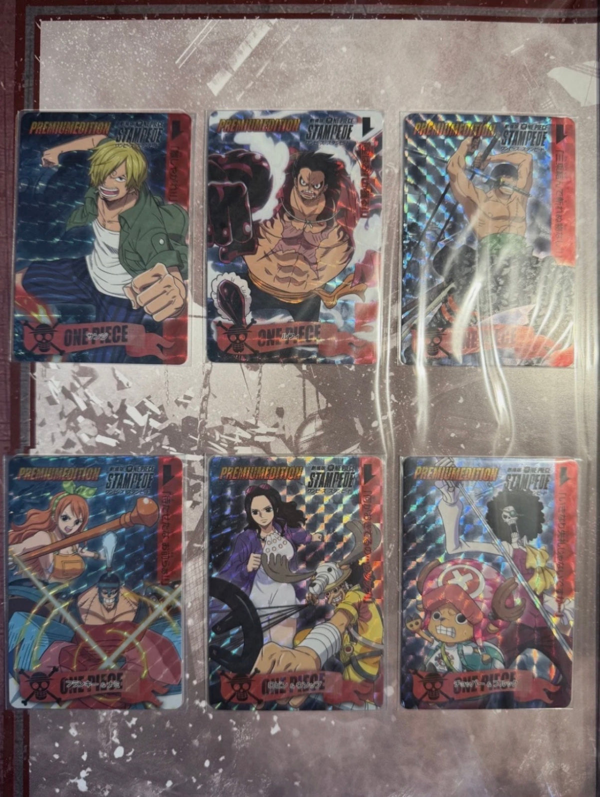 One Piece Stampede Carddass Premium Edition Premium Bandai