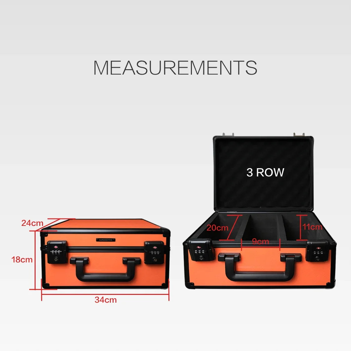 CARDDICTIVE - Slab Case Triple Row