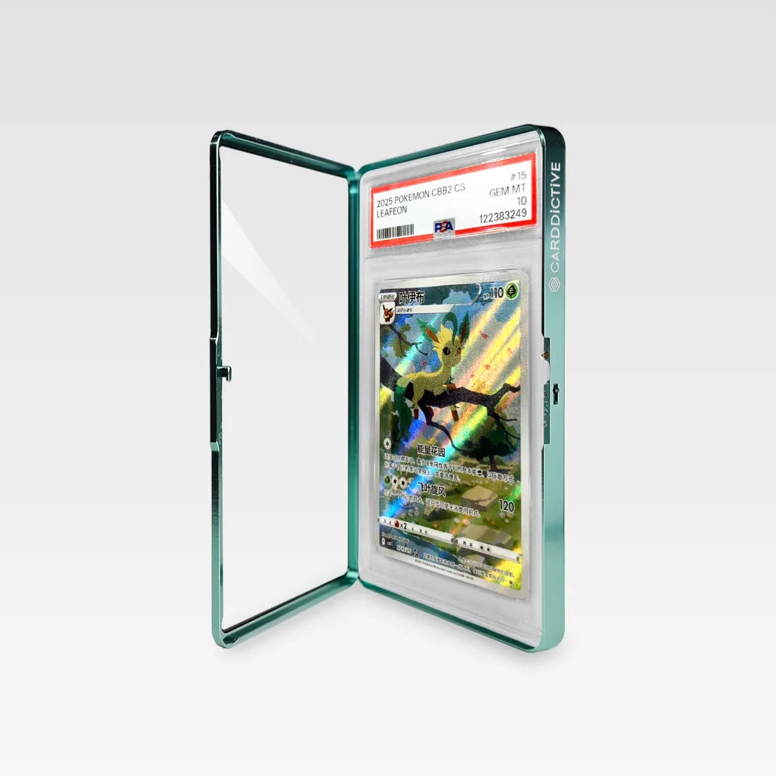 CARDDICTIVE - PSA/TAG/CGC Slab Protector - C35-Pro Aqua Refractor