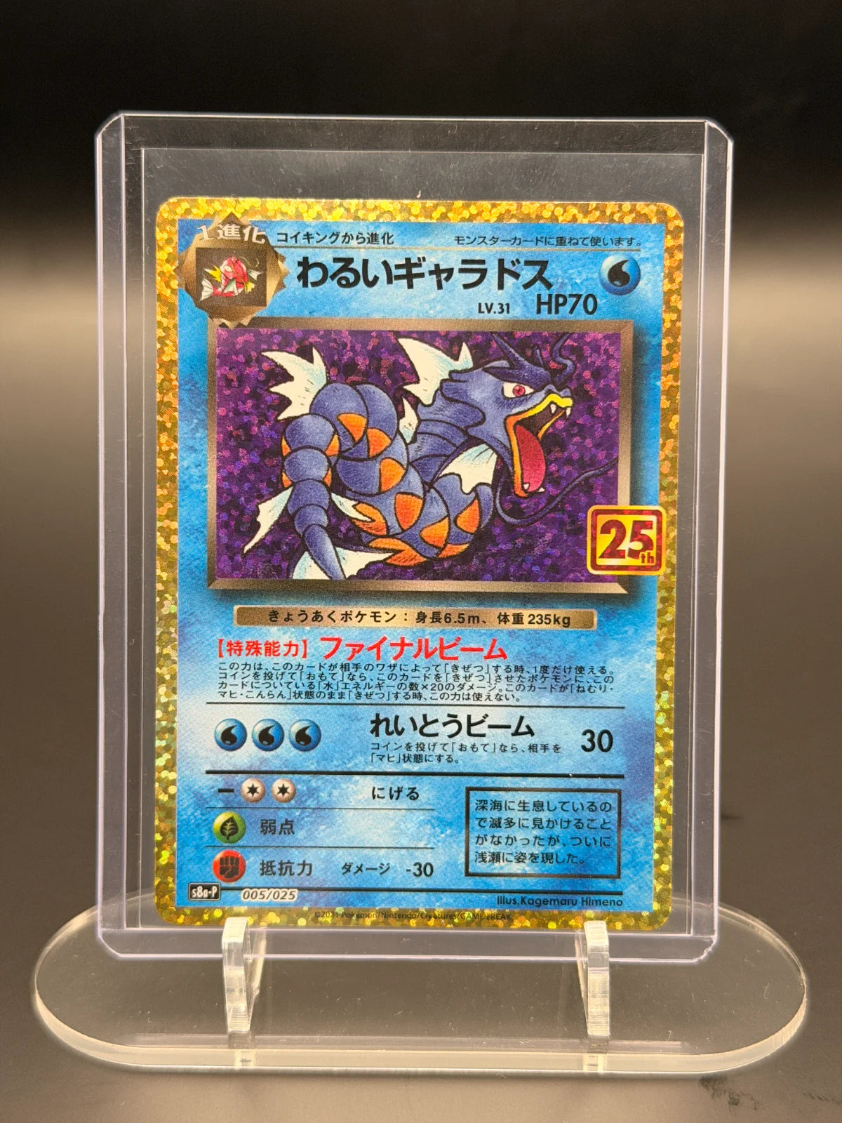 Dark Gyarados (JP) 005/025 (25th Anniversary Promo (JP))