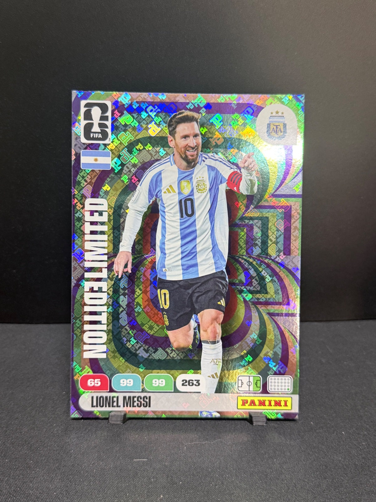 Panini Adrenalyn XL FWC 2026 XXL Limited Lionel Messi Hologram