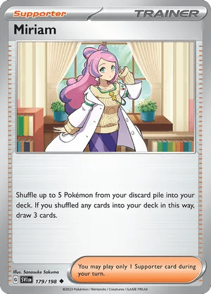 179/198 Miriam - Scarlet & Violet by Poké Zen DXB on MYNTED