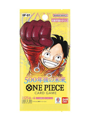 One Piece Card Game OP-07 500 Years in the Future Japanese Booster Pack – 6 Cards