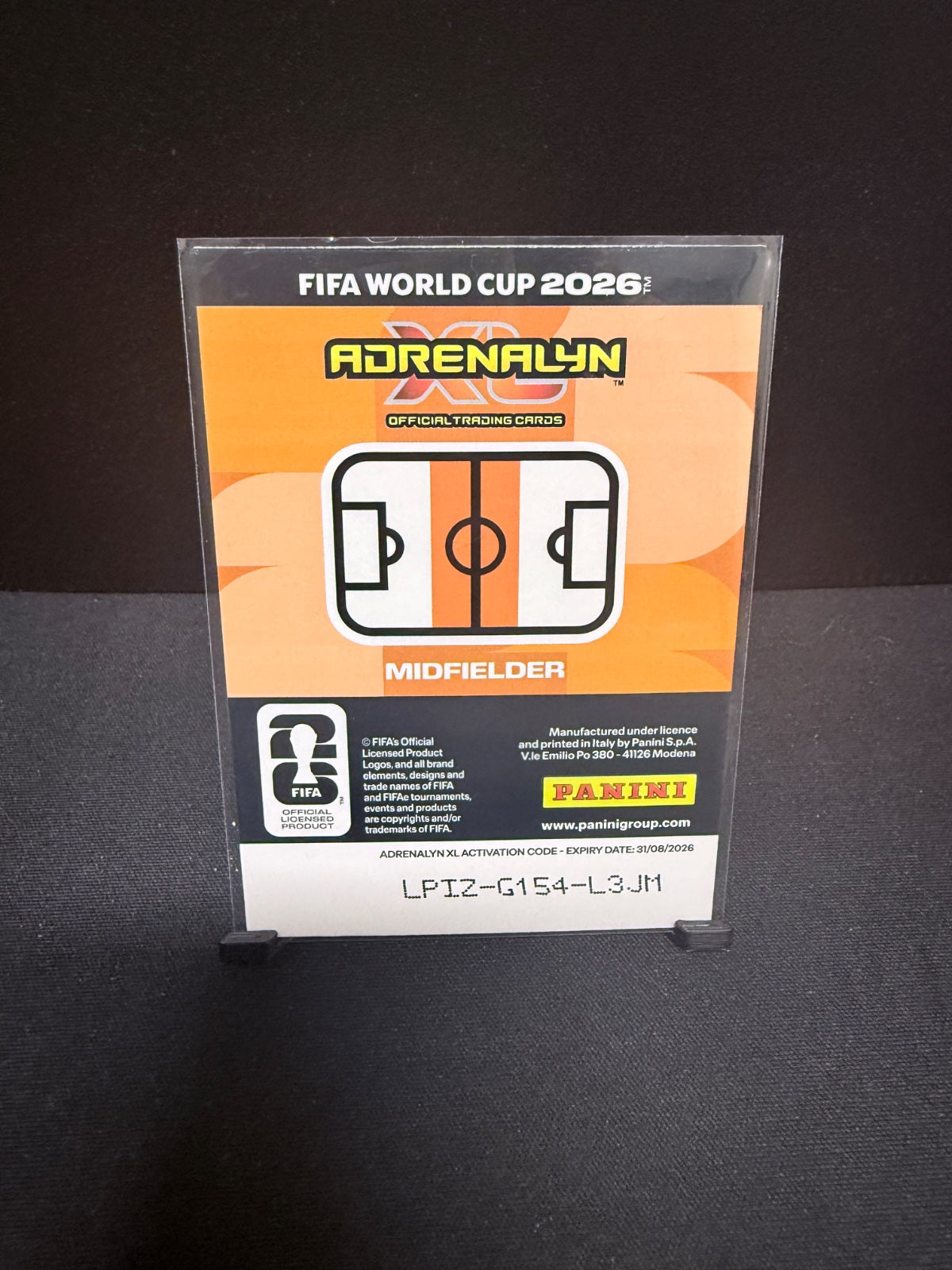 Federico Valverde - FWC 2026 Panini Adrenalyn XL Limited Edition