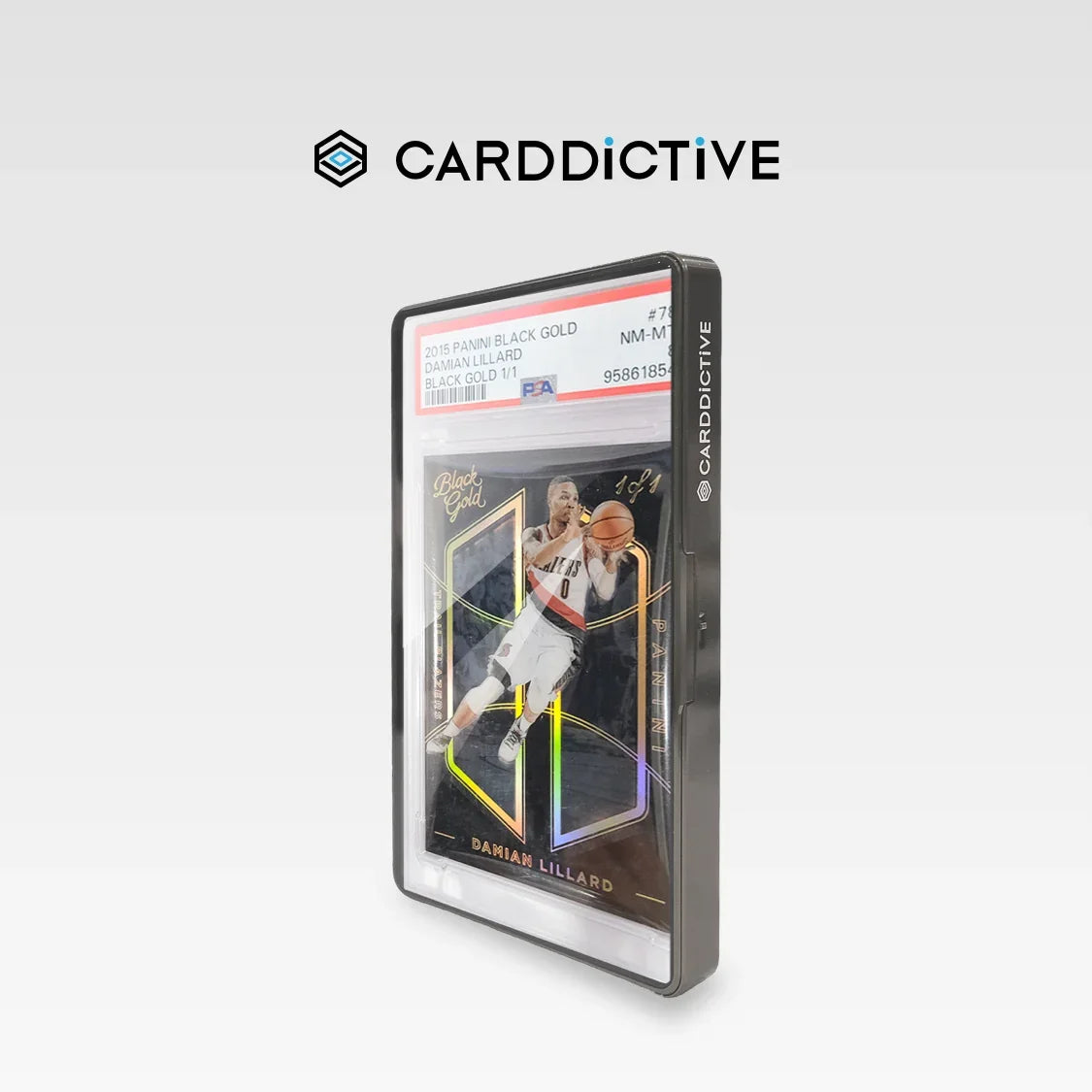 CARDDICTIVE - PSA/TAG/CGC Thick Slab Protector - C130-Pro Black Chrome