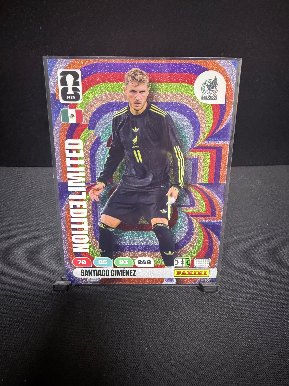Santiago Gimenez - FWC 2026 Panini Adrenalyn XL Limited Edition