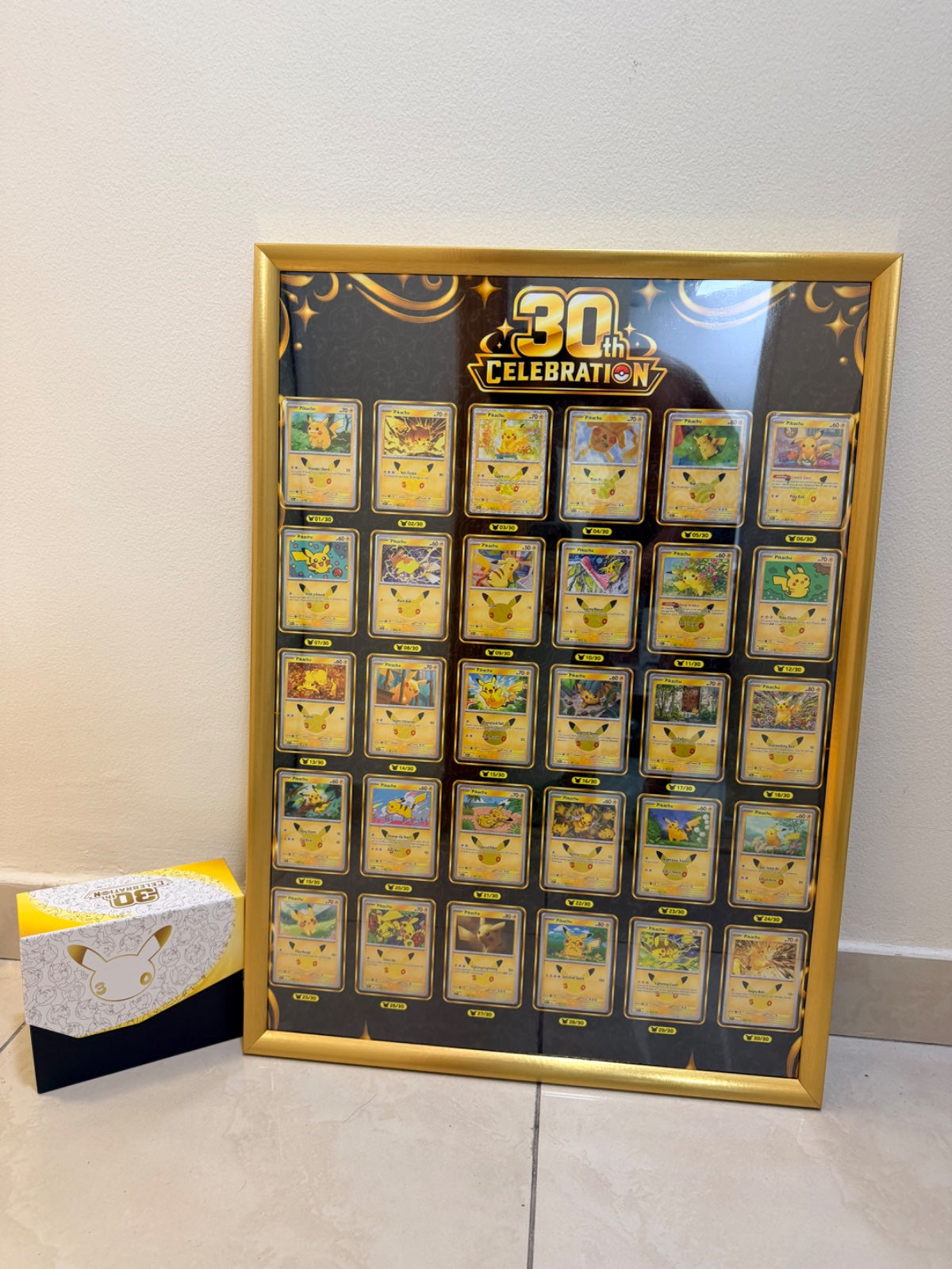 Pikachu 30th Celebration Set 30/30