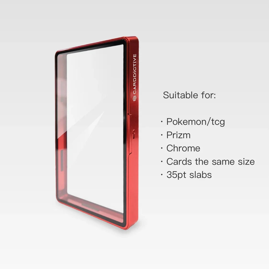 CARDDICTIVE - BGS Slab Protector - CB35-Pro Molten Red