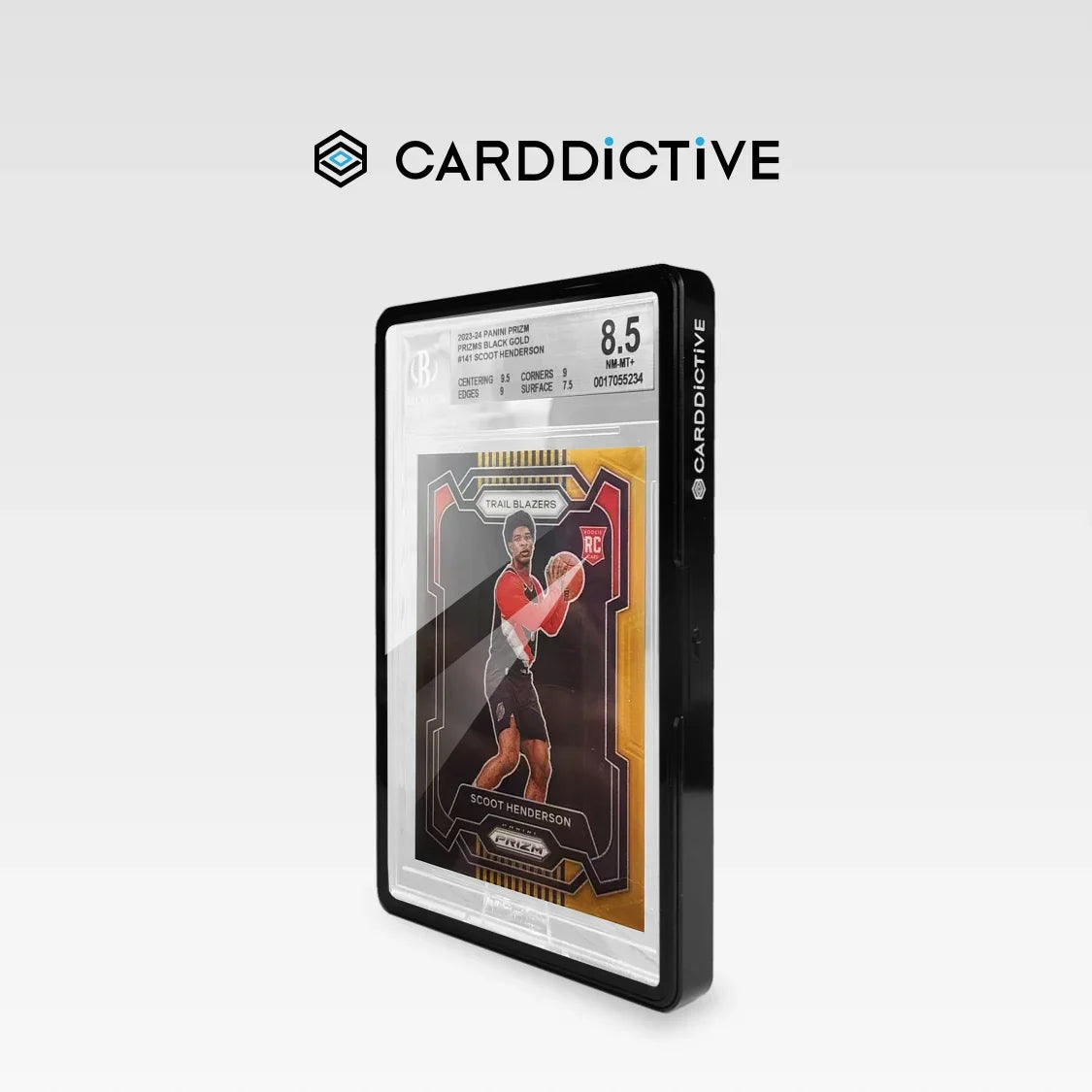 CARDDICTIVE - BGS Slab Protector - CB35-Pro Black Prizm