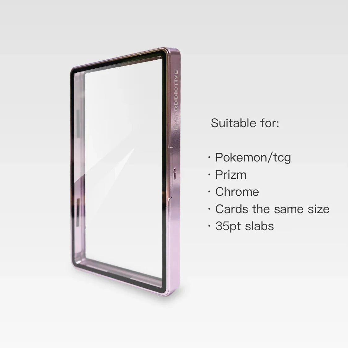 CARDDICTIVE - BGS Slab Protector - CB35-Pro Chrome Blossom