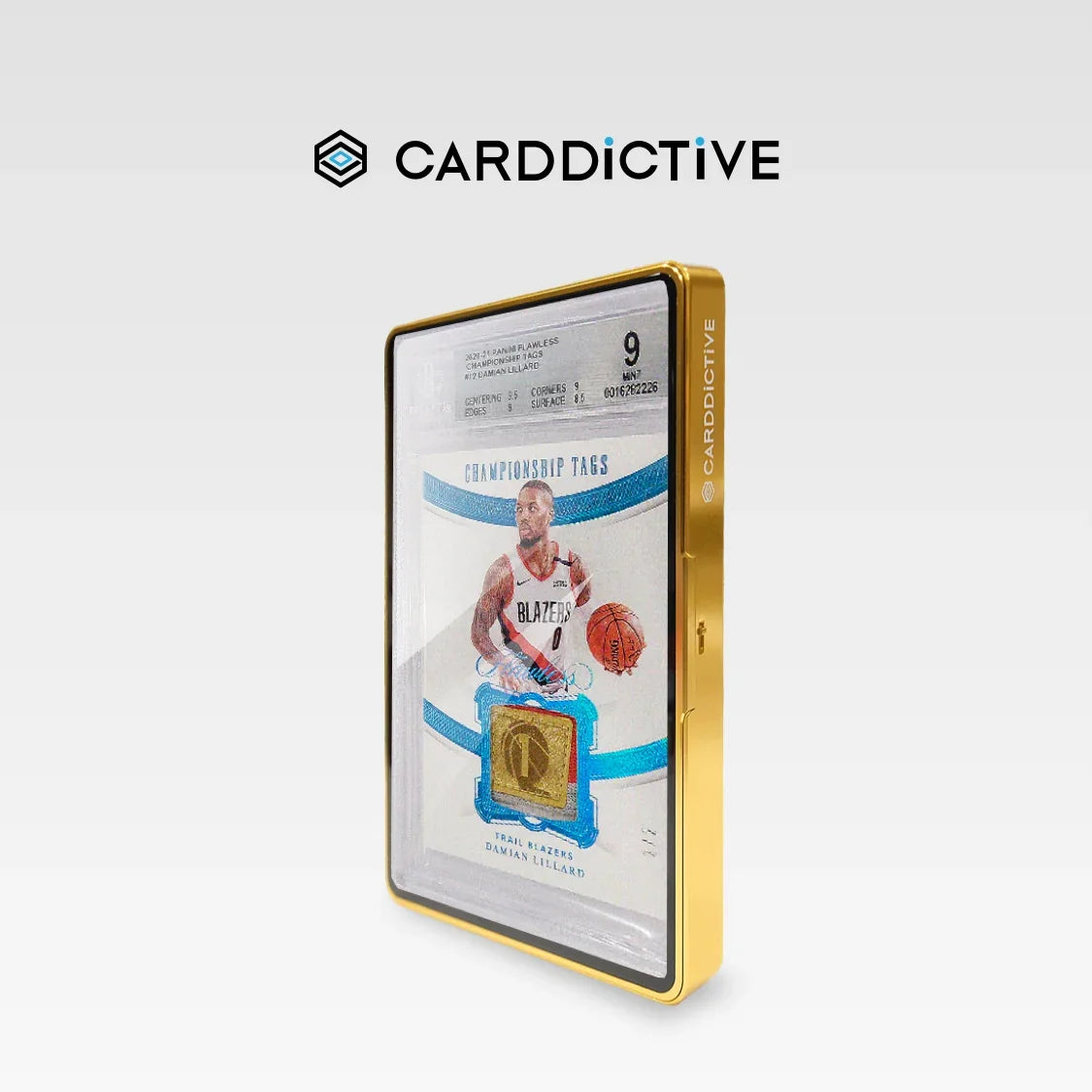 CARDDICTIVE - BGS Thick Slab Protector - CB130-Pro Gold Strike