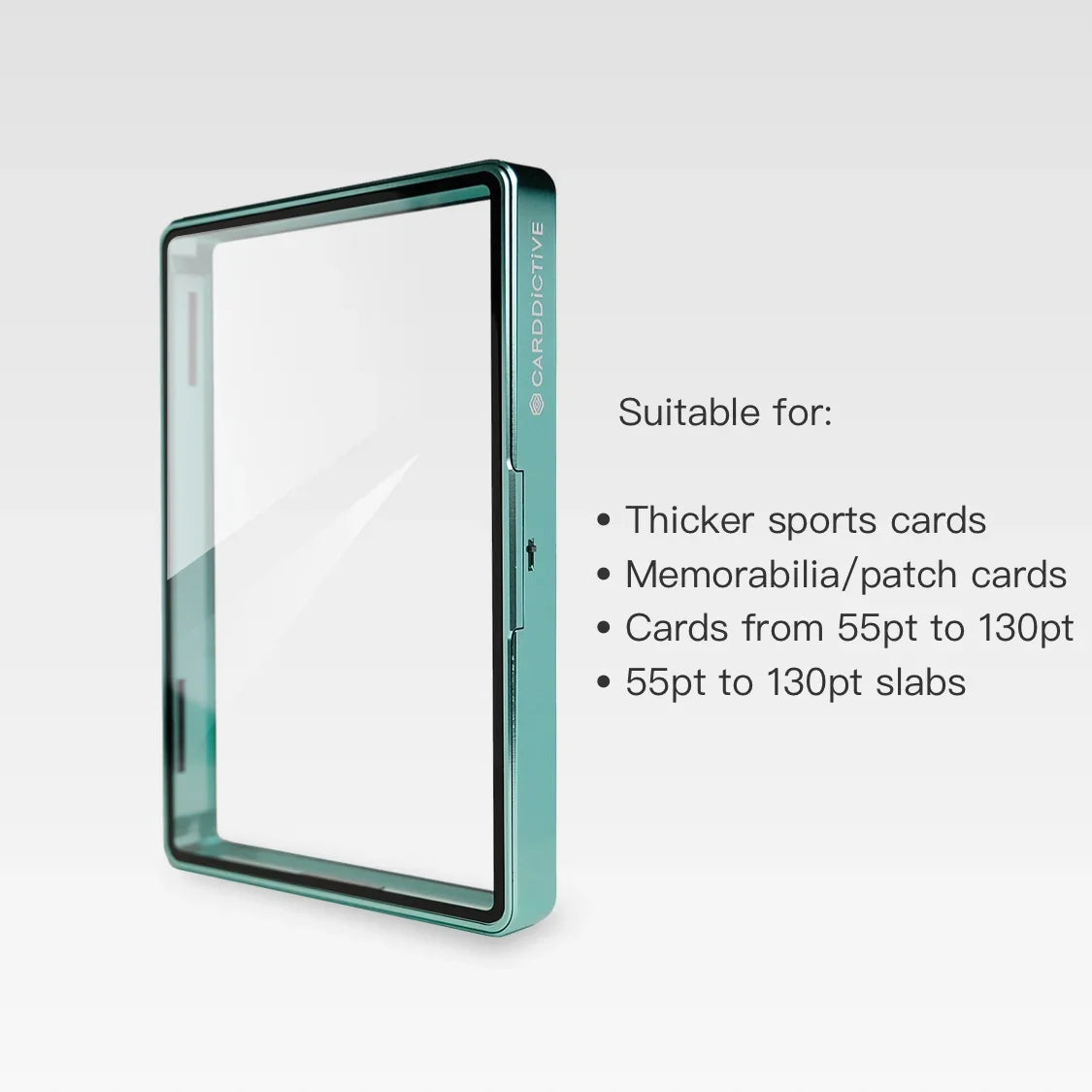 CARDDICTIVE - BGS Thick Slab Protector - CB130-Pro Aqua Refractor