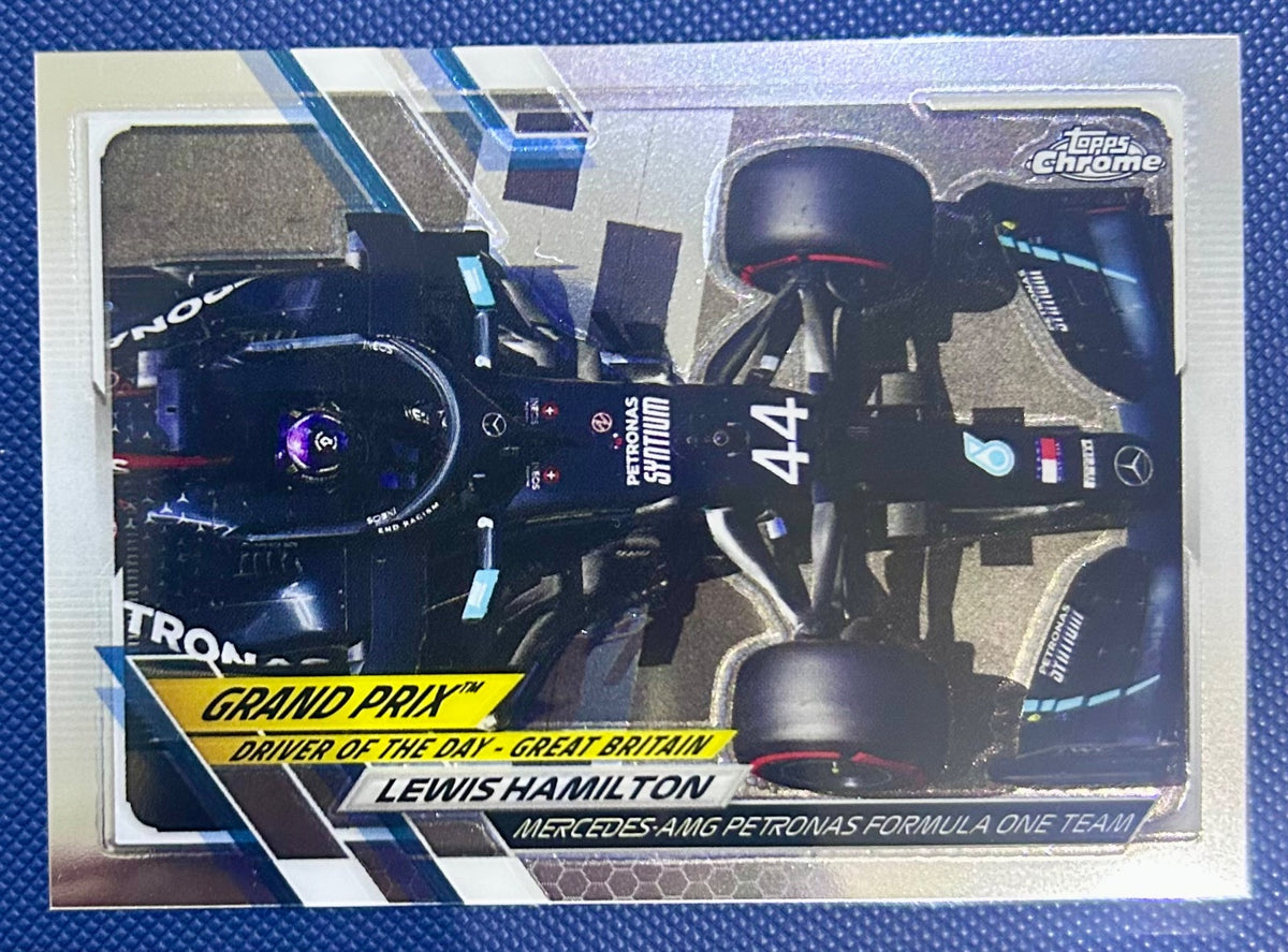 Lewis Hamilton 2021 Topps Chrome Formula 1
