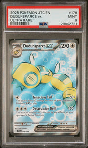 Dudunsparce ex 178/159 (Journey Together) — PSA 9