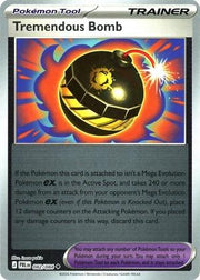 Tremendous Bomb 082/084 · Reverse Holofoil (Pitch Black)