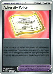 Adversity Policy 074/086 · Reverse Holofoil (Chaos Rising)