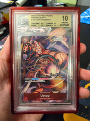 Usopp (3-on-3 Cup) [Participant] OP01-004 (One Piece Promotion Cards) — BGS 10 (Pristine)