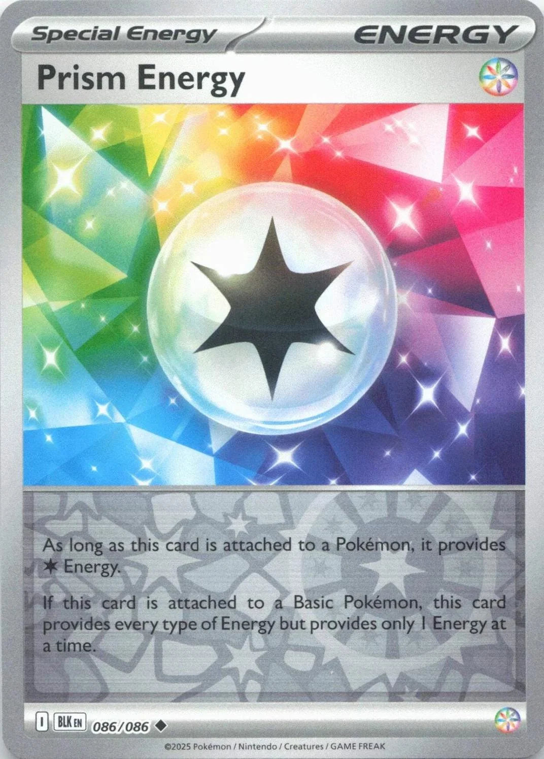 Prism Energy 086/086 · Reverse Holofoil (Black Bolt)