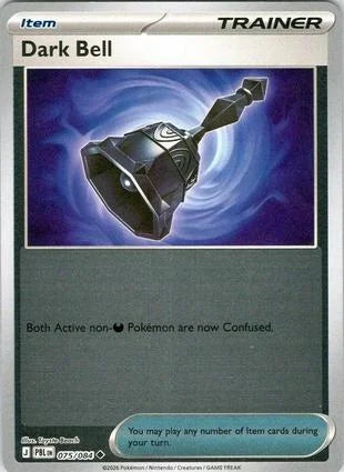 Dark Bell 075/084 · Reverse Holofoil (Pitch Black)