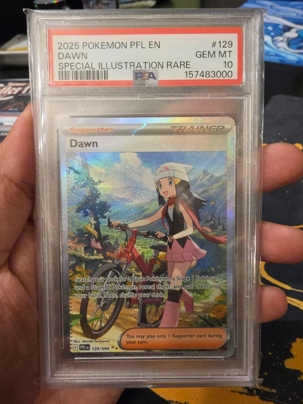 Dawn 129/094 (Phantasmal Flames) — PSA 10