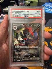 N's Zoroark ex 185/159 (Journey Together) — PSA 10