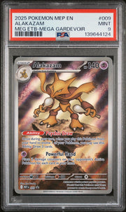 Alakazam 009 (Mega Evolution Promos) — PSA 9