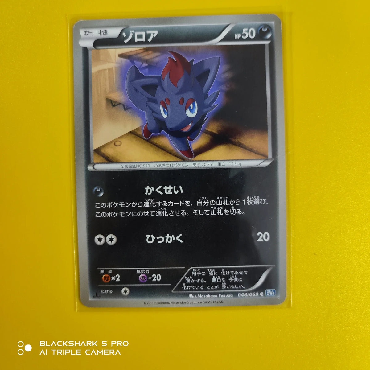 Zorua (JP) 048/069 (Dark Rush)