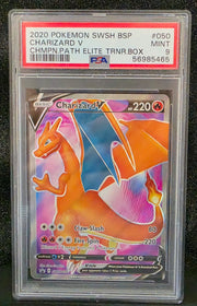 Charizard V SWSH050 (Sword & Shield Promo) — PSA 9