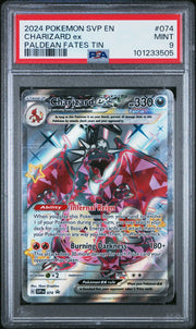 Charizard ex 074 (Scarlet & Violet Promo) — PSA 9