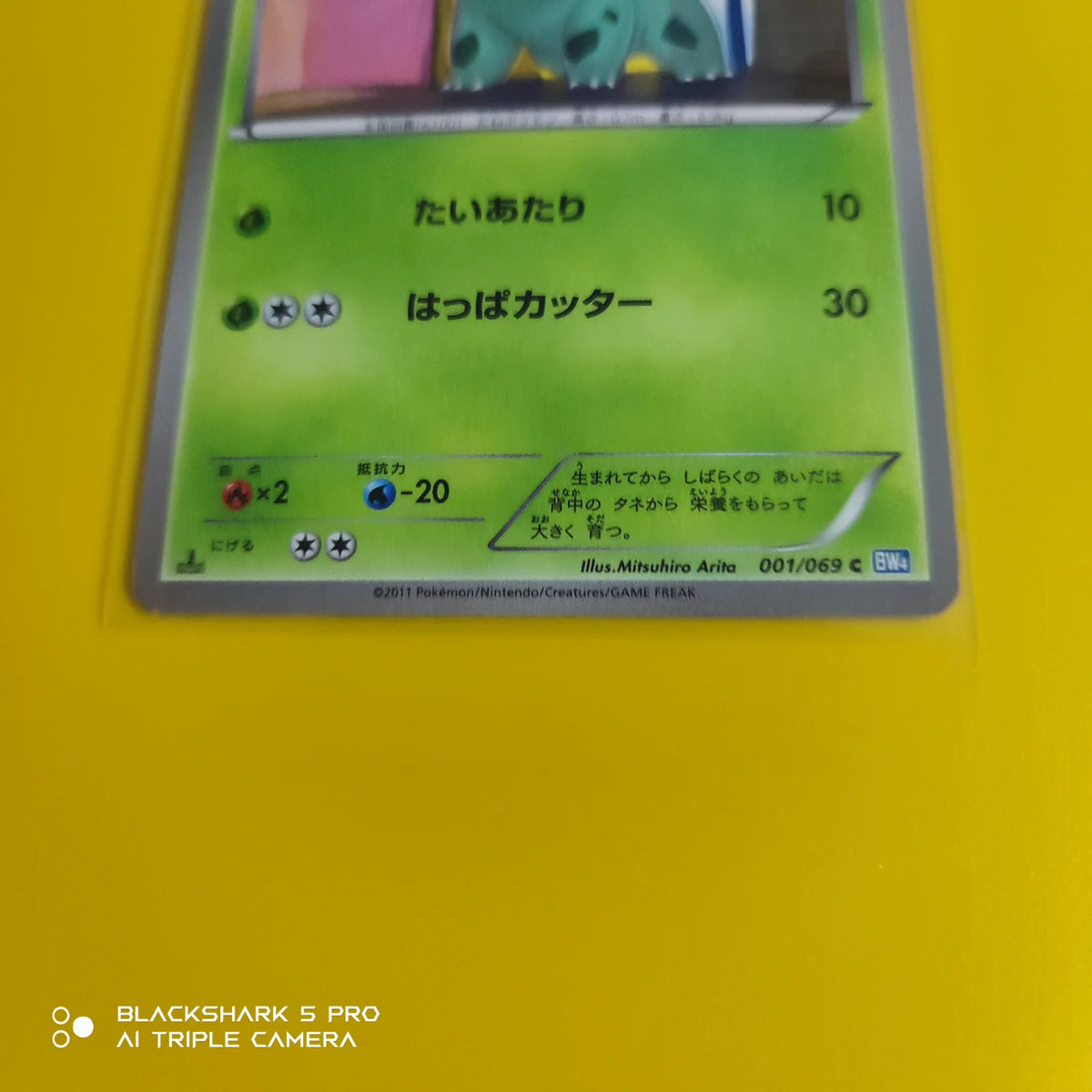 Bulbasaur (JP) 001/069 (Dark Rush)