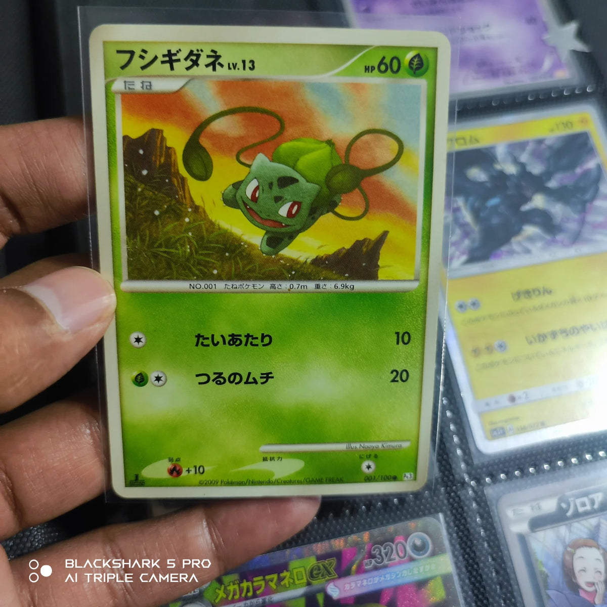 Bulbasaur (JP) 001/100 · 1st Edition (Beat of the Frontier)