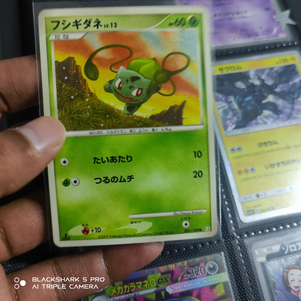 Bulbasaur (JP) 001/100 · 1st Edition (Beat of the Frontier)