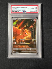 2025 Pokémon MEG EN Vulpix IR PSA 10